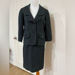 Elegant Black Women's Dress Suit